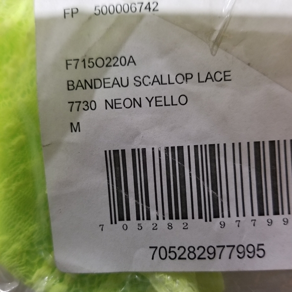 Free People Lace Scallop Bandeau - Medium - Picture 6 of 9